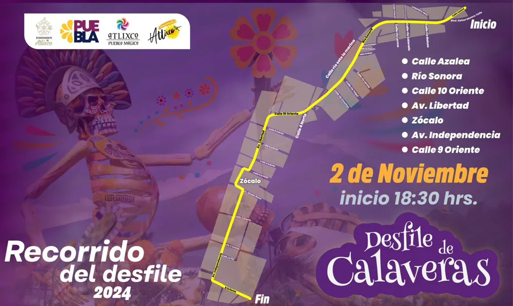 Desfile de Calaveras - 02/11/2024 0:00:00 en Atlixco